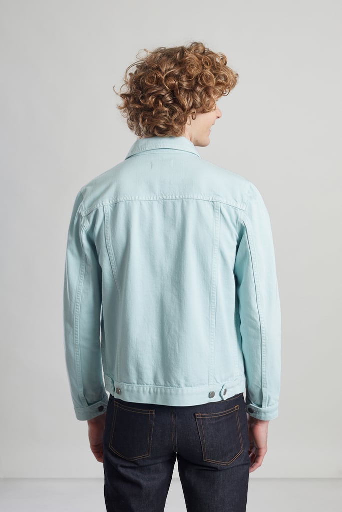 L'exception Veste En Jean Vert D'eau Denim L'Exception Paris