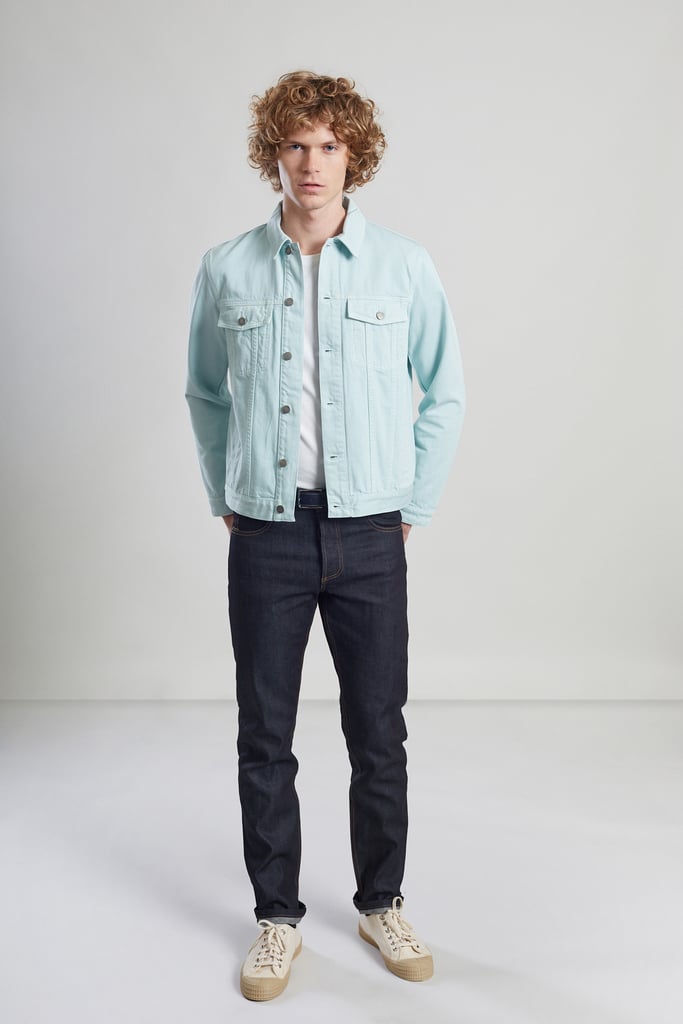 L'exception Veste En Jean Vert D'eau Denim L'Exception Paris