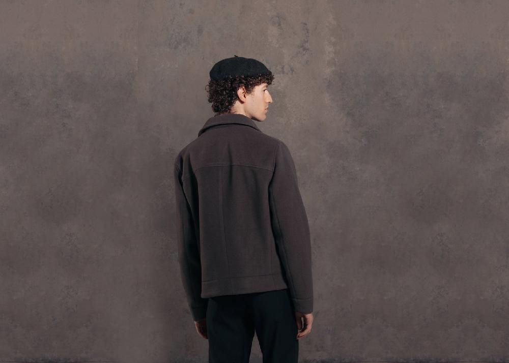 L'exception Veste En Laine Anthracite JagVi Rive Gauche