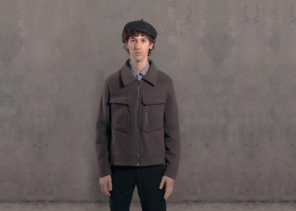 l'exception Veste en Laine Anthracite JagVi Rive Gauche