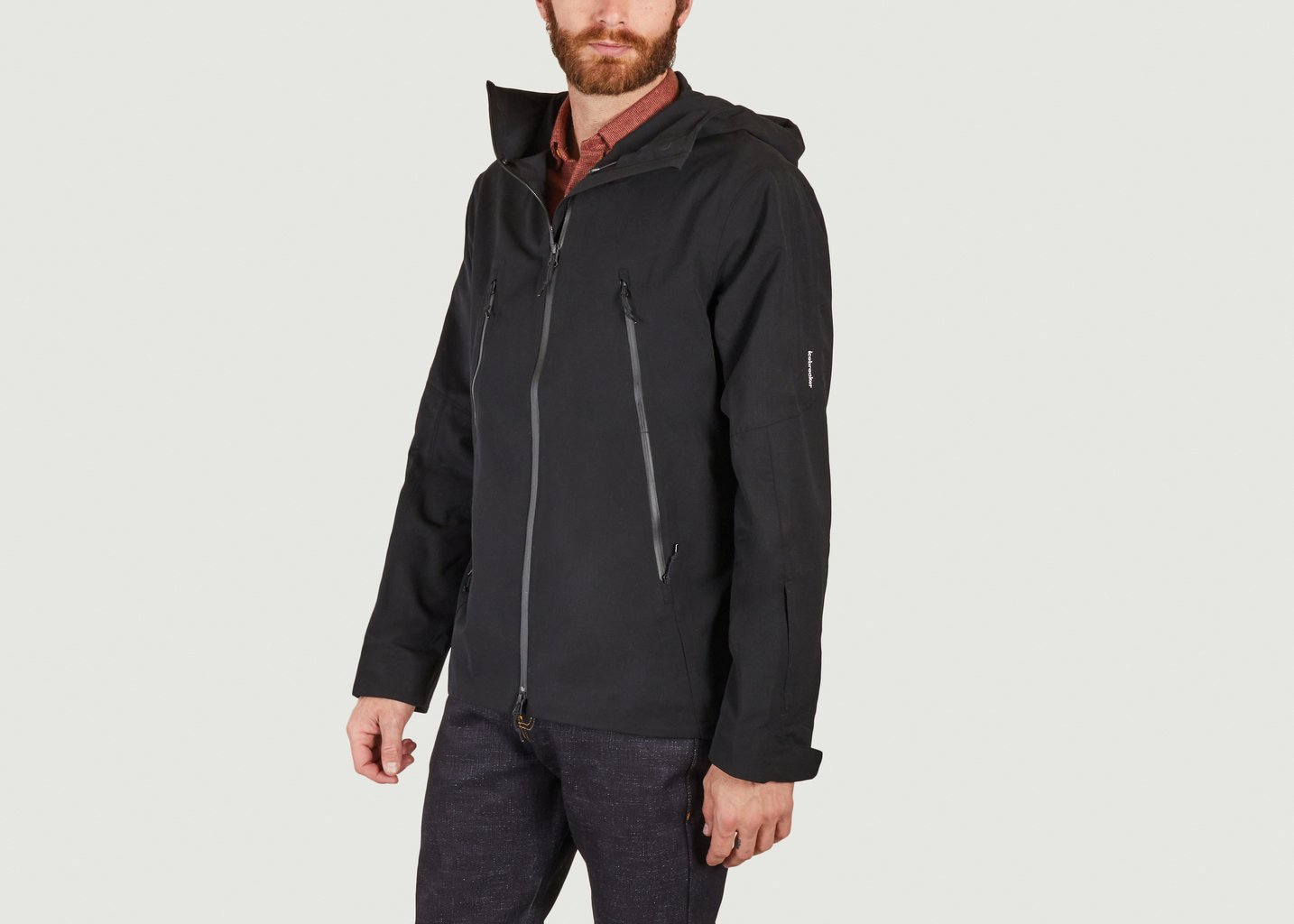 L'exception Veste En Mérinos Shell+™ Noir Icebreaker