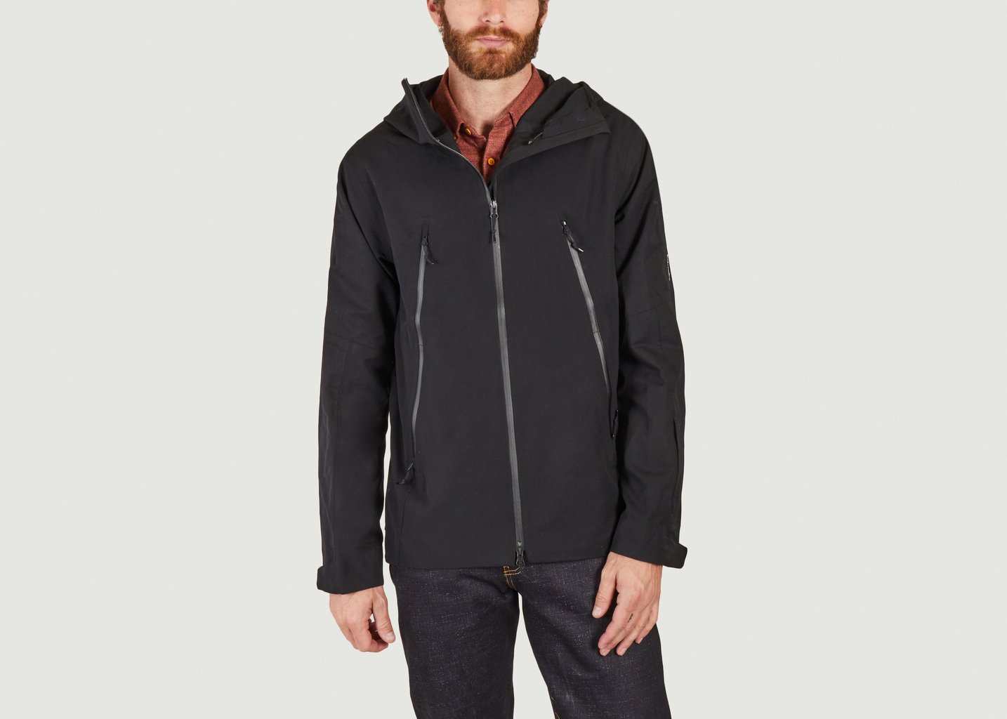 l'exception Veste en mérinos Shell+™ Noir Icebreaker