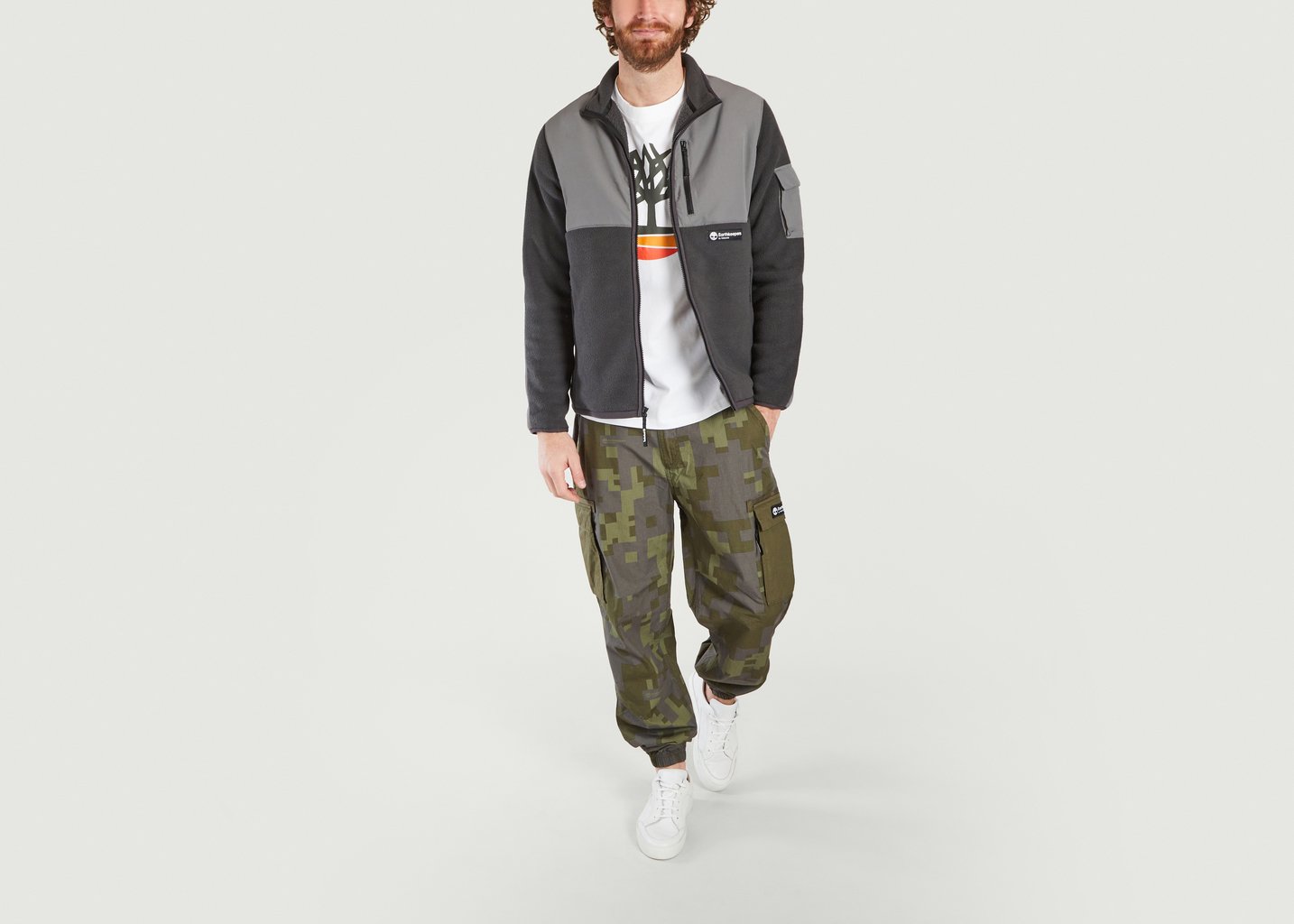L'exception Veste En Polaire Recyclée Earthkeepers® Anthracite Timberland
