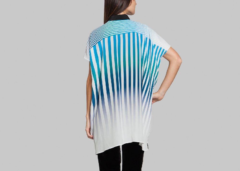 L'exception Veste Garance Bleu Clair Christine Phung