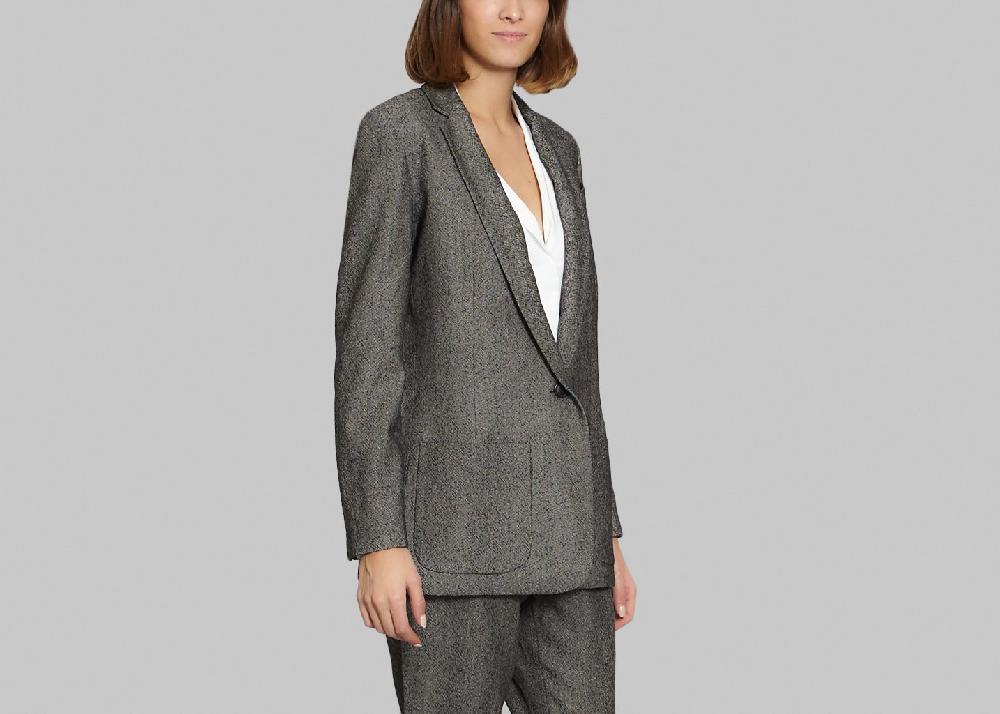 L'exception Veste George Anthracite Margaux Lonnberg