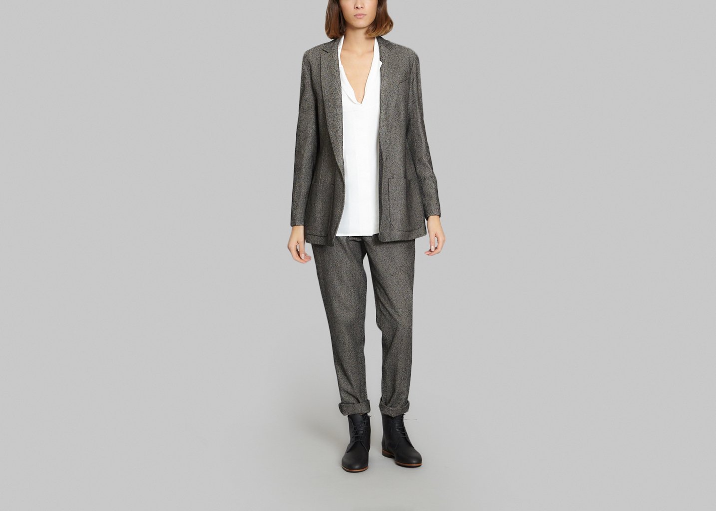 L'exception Veste George Anthracite Margaux Lonnberg