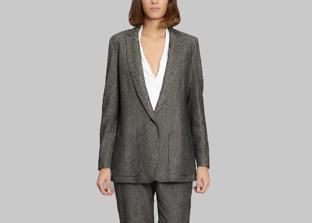 l'exception Veste George Anthracite Margaux Lonnberg