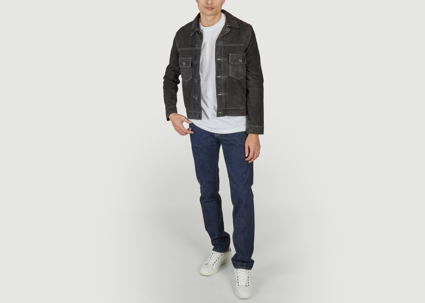 L'exception Veste Loick Anthracite Officine Générale