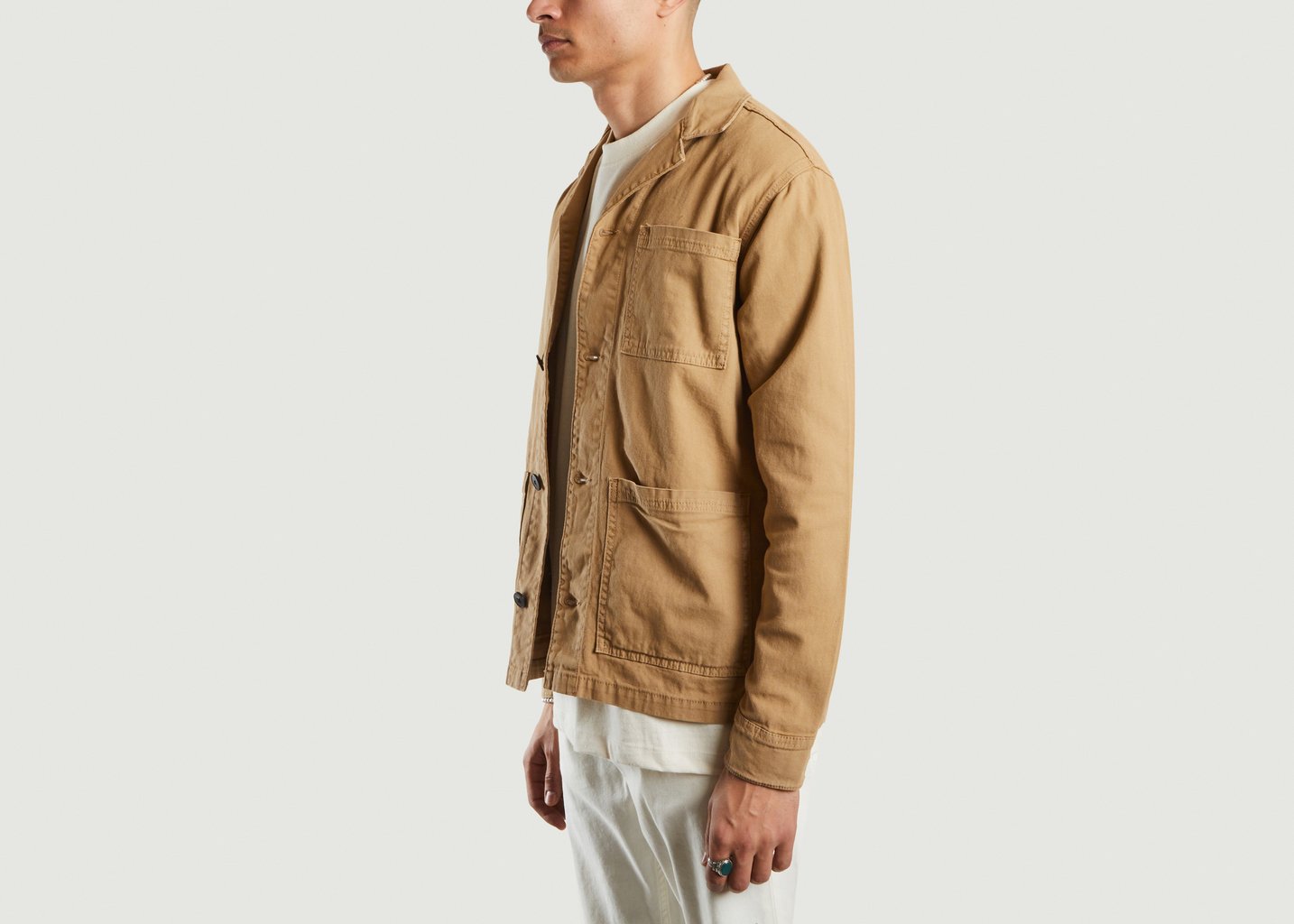 L'exception Veste Pine En Coton Certifié GOTS Naturel Knowledge Cotton Apparel