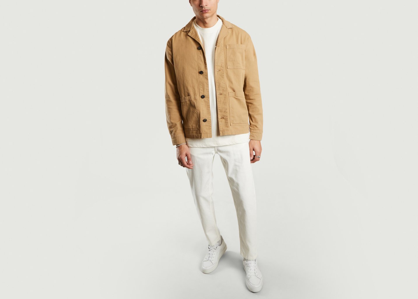 L'exception Veste Pine En Coton Certifié GOTS Naturel Knowledge Cotton Apparel