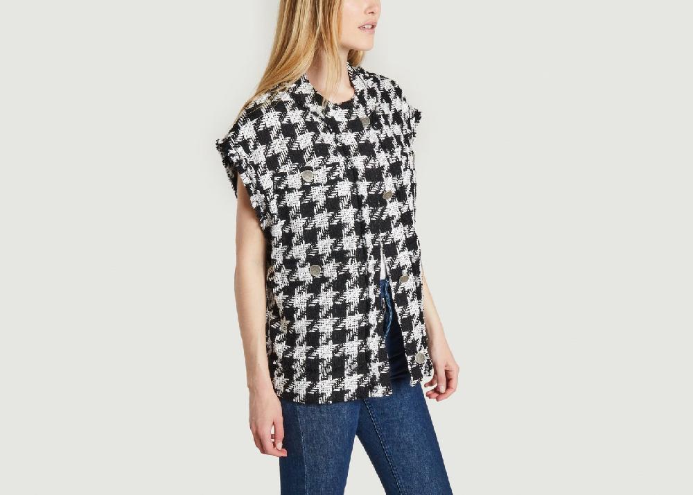 L'exception Veste Sans Manches Lilous Imprimé IRO Paris