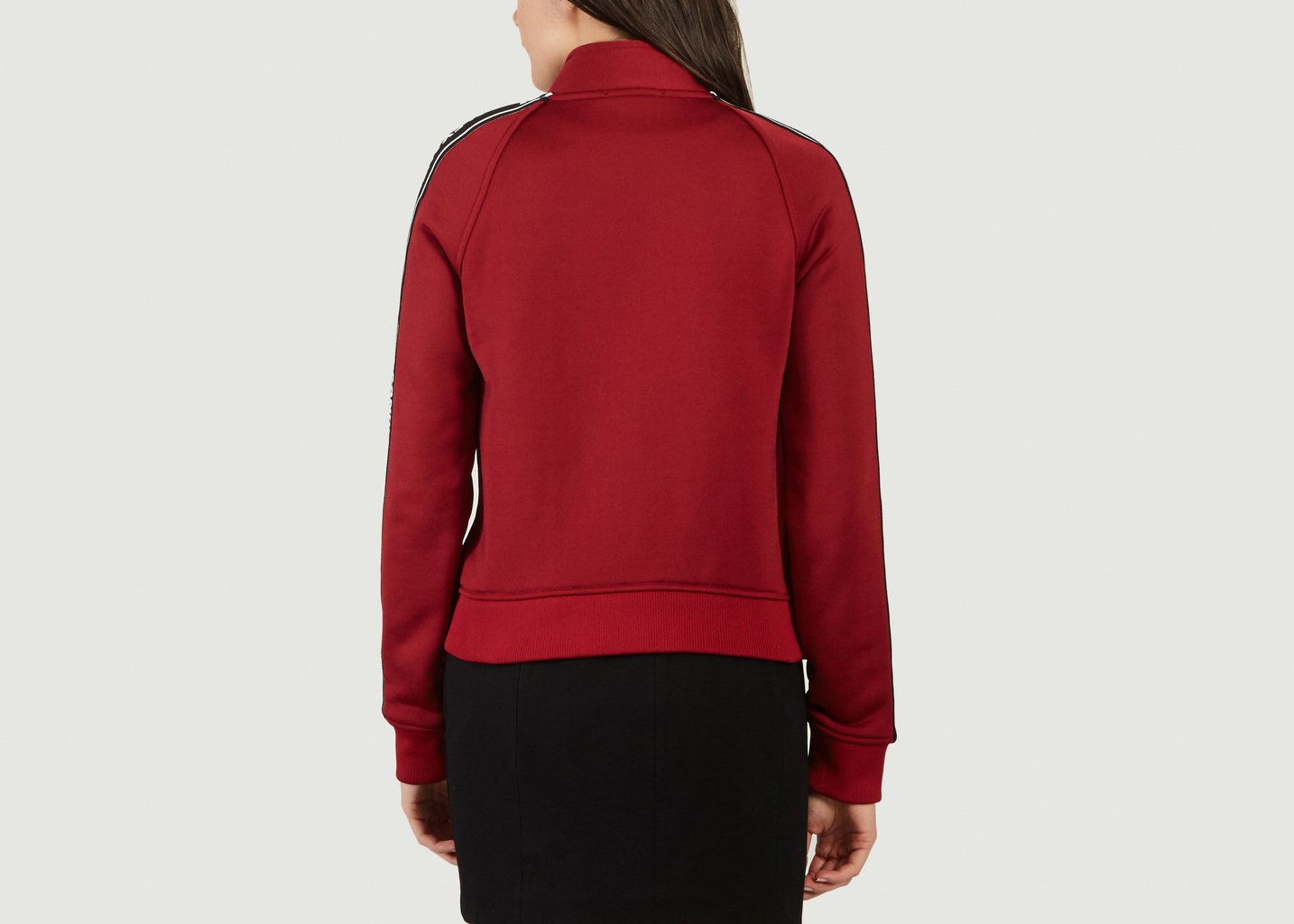 L'exception Veste Sportswear Logotypée Rouge Foncé T By Alexander Wang