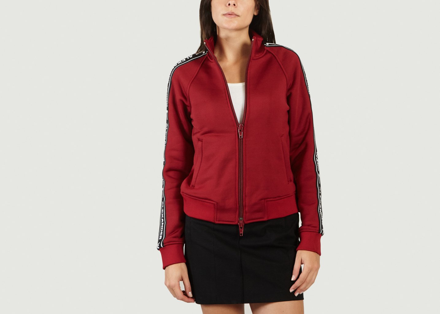 l'exception Veste Sportswear Logotypée Rouge Foncé T by Alexander Wang