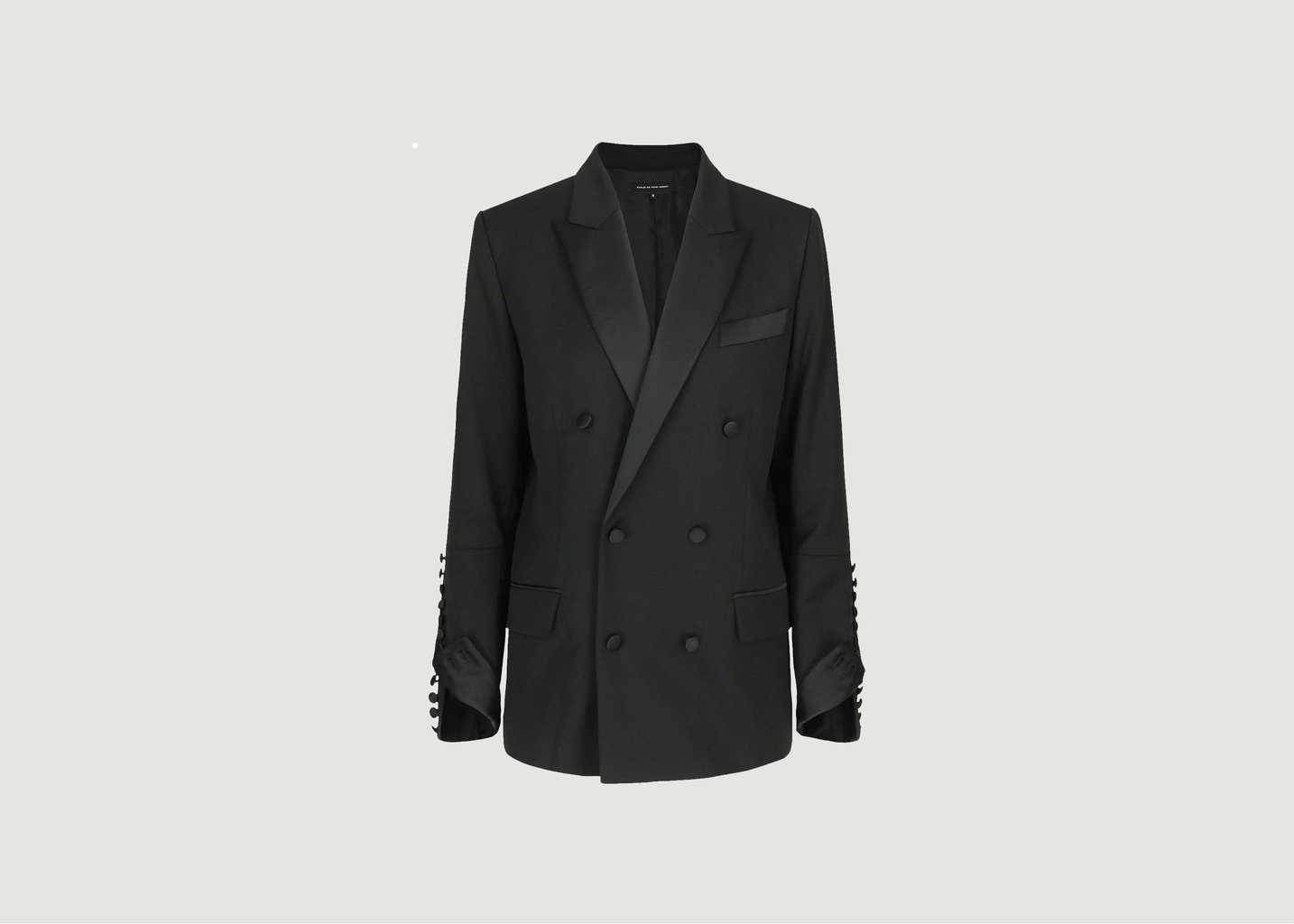 l'exception Veste Tailleur Ben Noir Sarah de Saint Hubert