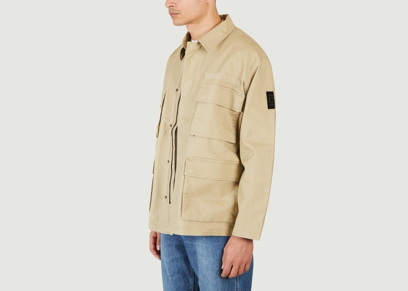 L'exception Veste Technique De Terrain Khaki Closed