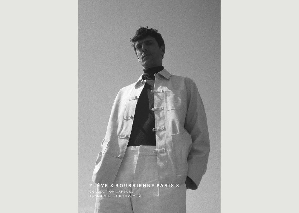 L'exception Veste Transporteur Capsule YLÈVE Blanc Bourrienne Paris X