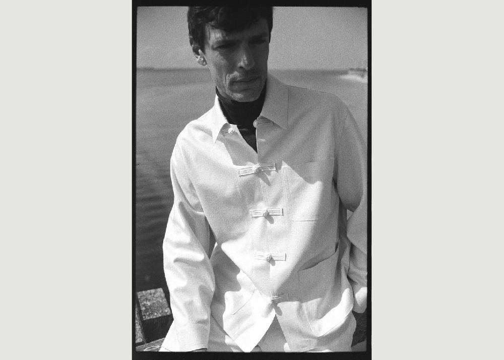 l'exception Veste Transporteur Capsule YLÈVE Blanc Bourrienne Paris X