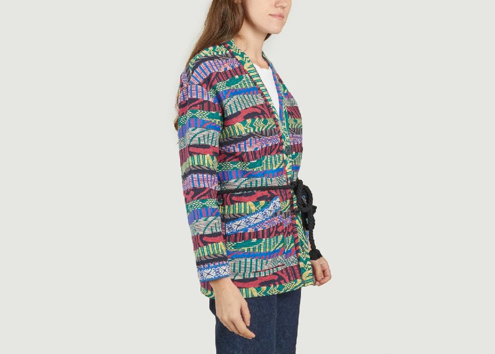 L'exception Veste Violette Multicolore La Petite Française