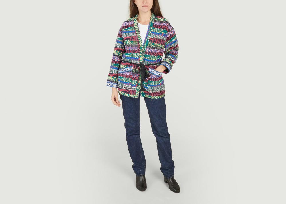 L'exception Veste Violette Multicolore La Petite Française