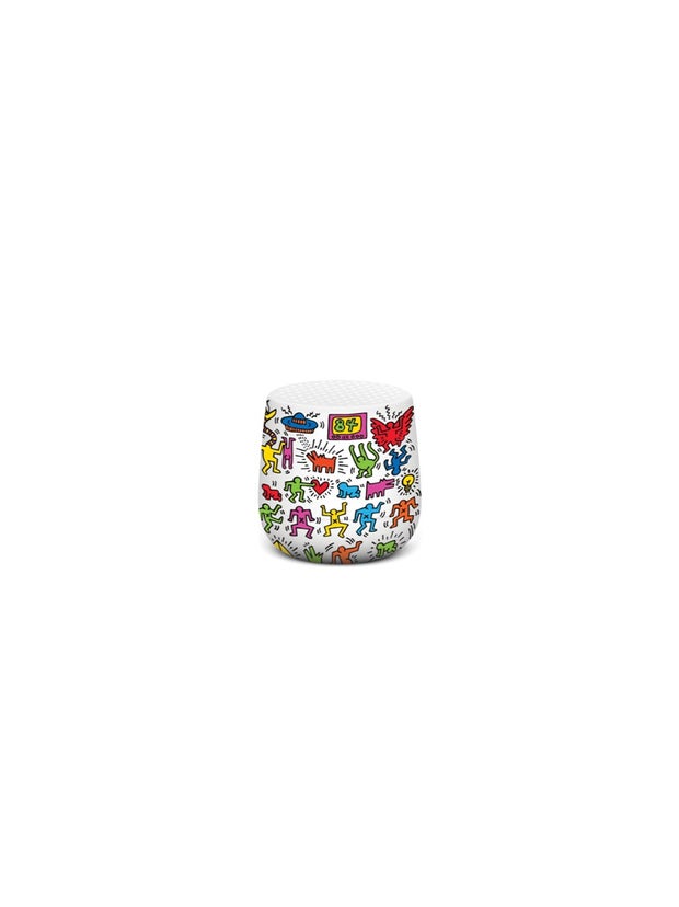 Lexon Enceinte Bluetooth Portable Mino+ Happy Par Lexon X Keith Haring
