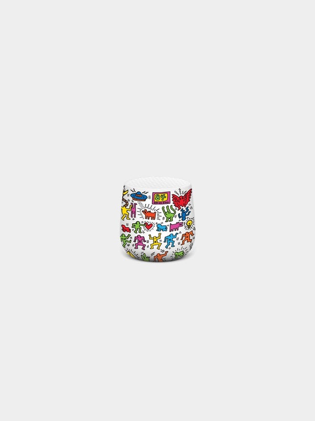 lexon Enceinte Bluetooth Portable Mino+ Happy par Lexon x Keith Haring