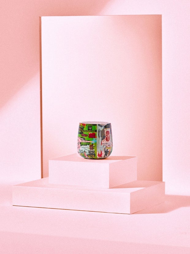 Lexon Enceinte Bluetooth Portable Mino+ Par Lexon X Jean Michel Basquiat