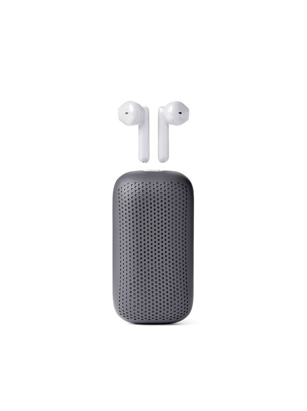 Lexon Enceinte Bluetooth Portable Speakerbuds Par Alain Berteau