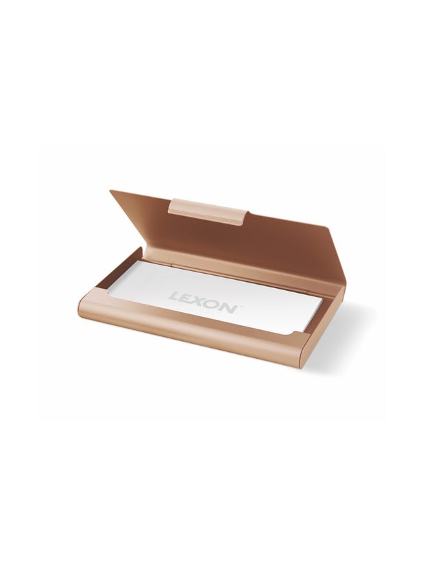 Lexon Porte Carte Card Box Par Lexon Studio