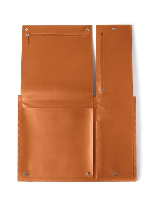 Lexon Pochette Multi Poches Flat 14" Laptop Brief Par Margherita Matticari