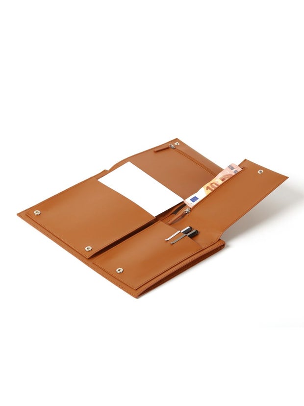 Lexon Pochette Multi Poches Flat 14" Laptop Brief Par Margherita Matticari