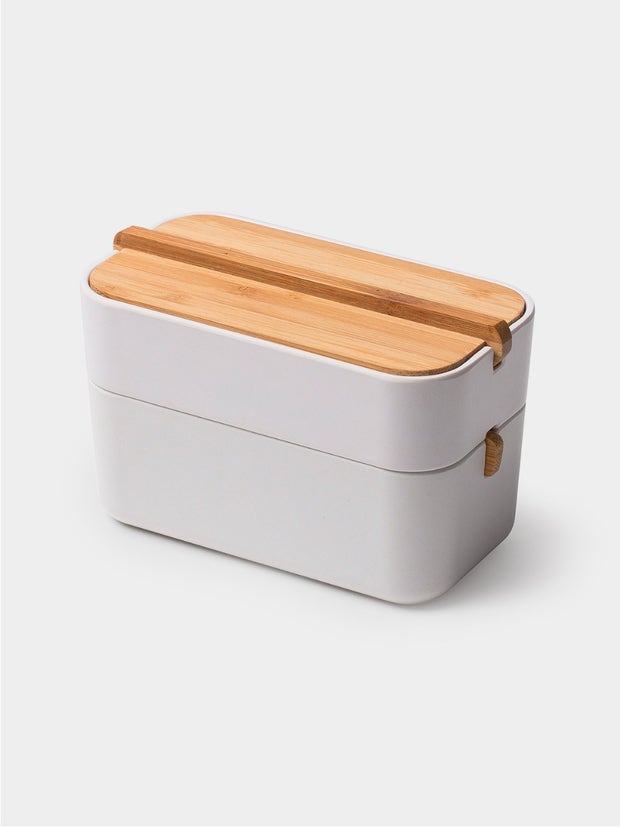 lexon Rangements pour Salle de Bain Zen Cotton Box par Lexon Studio