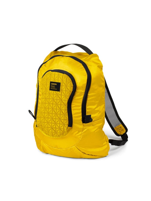 Lexon Sac à Dos Compact Peanut Backpack Par Luca Artioli