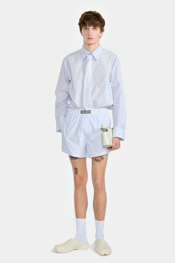 Lgn Louis Gabriel Nouchi CHEMISE CLASSIQUE EN POPELINE RAYÉE