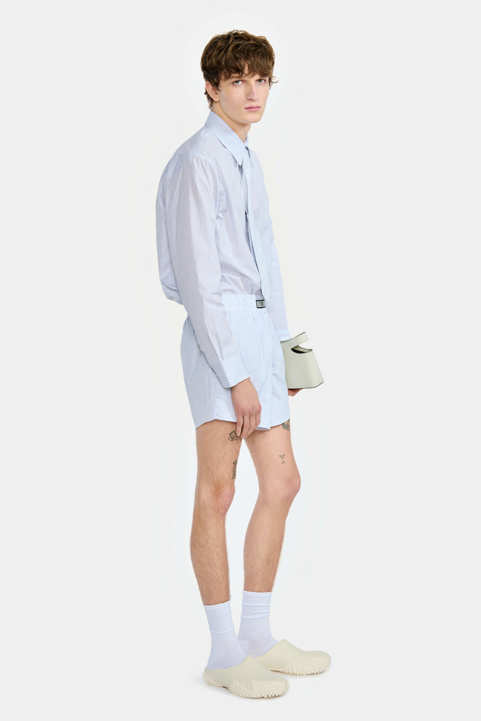 Lgn Louis Gabriel Nouchi CHEMISE CLASSIQUE EN POPELINE RAYÉE