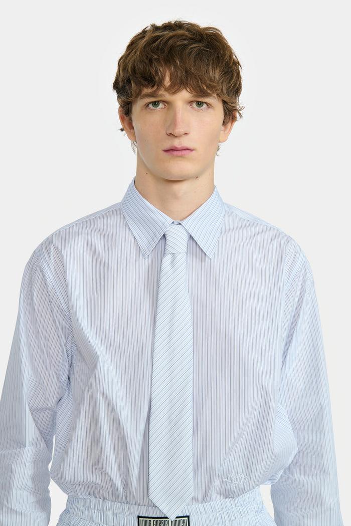 lgn louis gabriel nouchi CHEMISE CLASSIQUE EN POPELINE RAYÉE lgn louis gabriel nouchi CHEMISE CLASSIQUE EN POPELINE RAYÉE