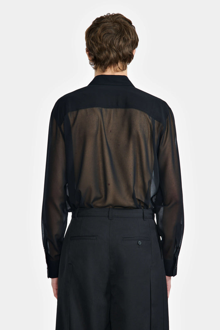 Lgn Louis Gabriel Nouchi CHEMISE CLASSIQUE TRANSPARENTE