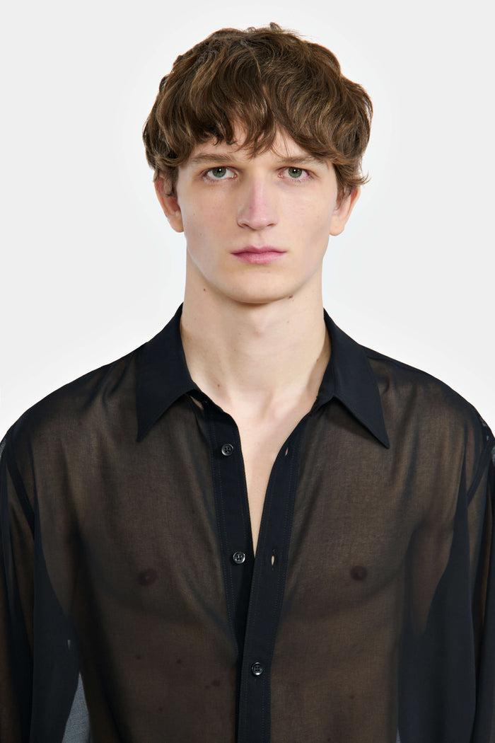 Lgn Louis Gabriel Nouchi CHEMISE CLASSIQUE TRANSPARENTE