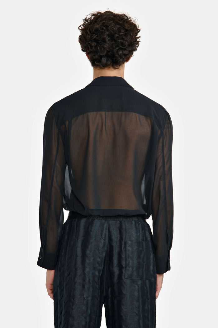 Lgn Louis Gabriel Nouchi CHEMISE VAREUSE TRANSPARENTE