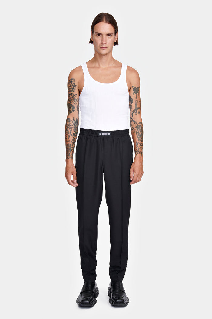 lgn louis gabriel nouchi DÉBARDEUR EN JERSEY DE COTON CÔTELÉ