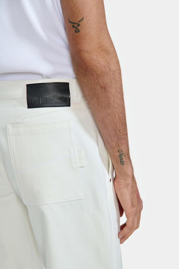 Lgn Louis Gabriel Nouchi PANTALON DROIT EN DENIM