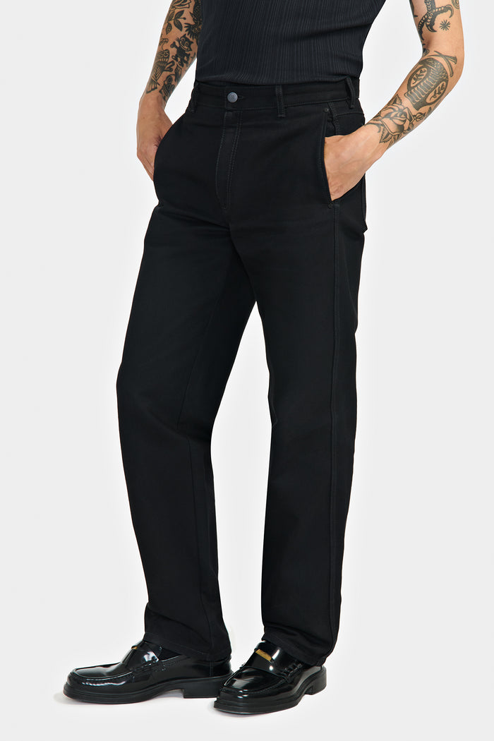 Lgn Louis Gabriel Nouchi PANTALON DROIT EN DENIM