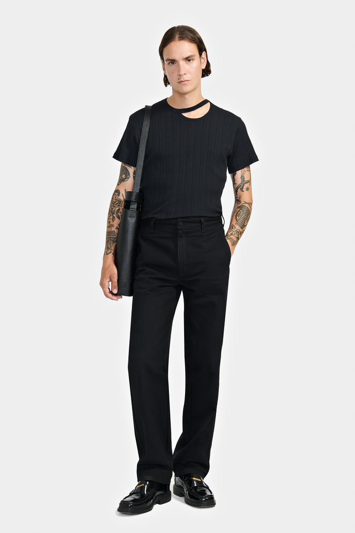 lgn louis gabriel nouchi PANTALON DROIT EN DENIM