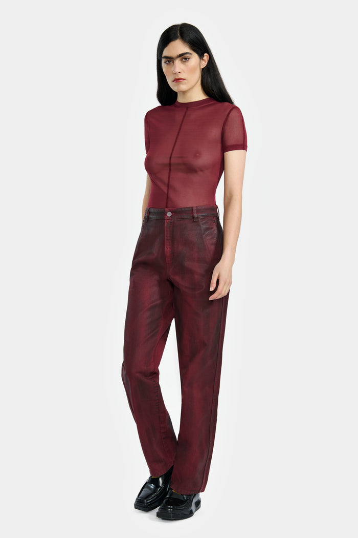 Lgn Louis Gabriel Nouchi PANTALON DROIT EN DENIM