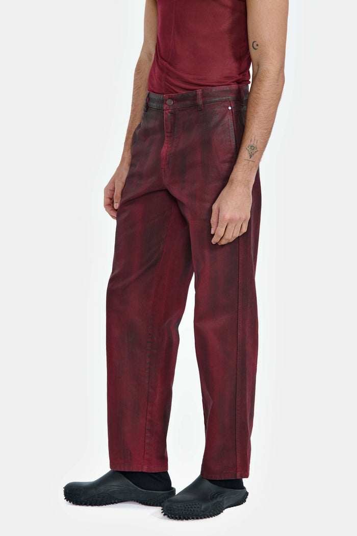 Lgn Louis Gabriel Nouchi PANTALON DROIT EN DENIM