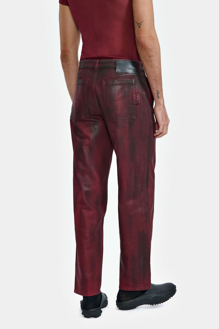 Lgn Louis Gabriel Nouchi PANTALON DROIT EN DENIM