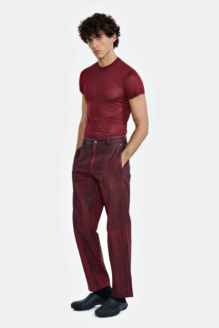 lgn louis gabriel nouchi PANTALON DROIT EN DENIM