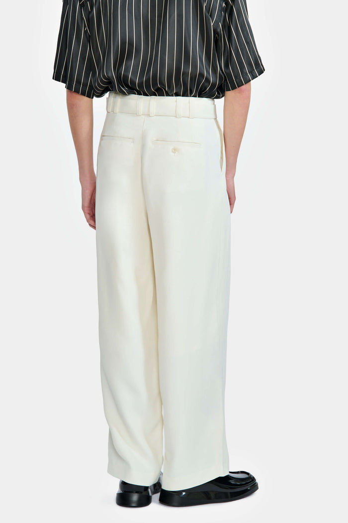 Lgn Louis Gabriel Nouchi PANTALON LARGE À PLIS
