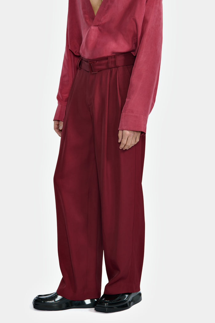 Lgn Louis Gabriel Nouchi PANTALON LARGE À PLIS