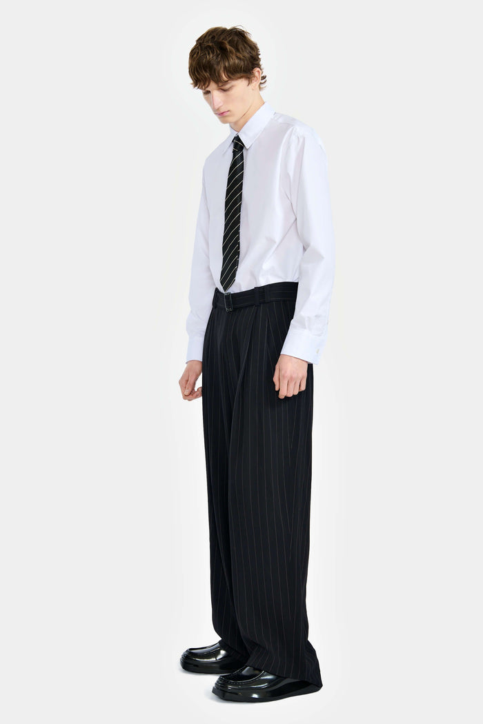 lgn louis gabriel nouchi PANTALON LARGE À PLIS