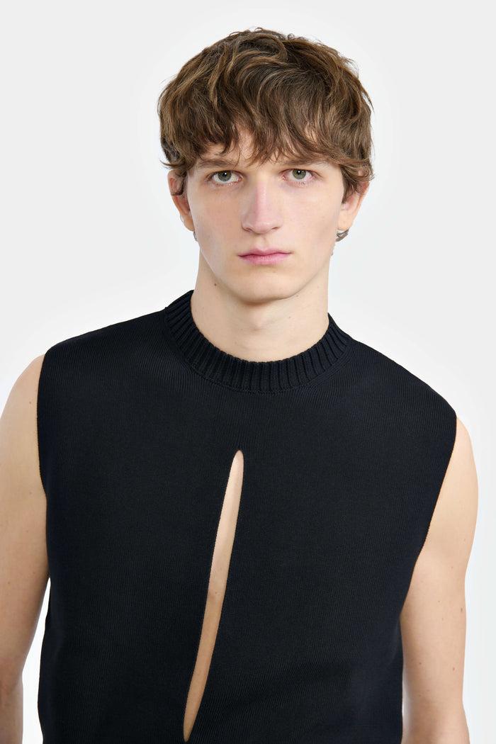 Lgn Louis Gabriel Nouchi PULL SANS MANCHE À FENTE